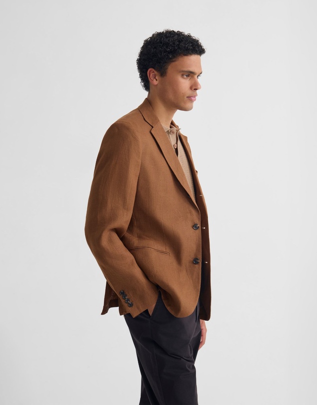 Oxford - 3 Button Linen Milton Blazer