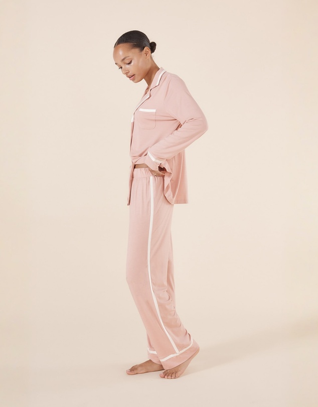 Gingerlilly - Grace Pink Bamboo PJ Set