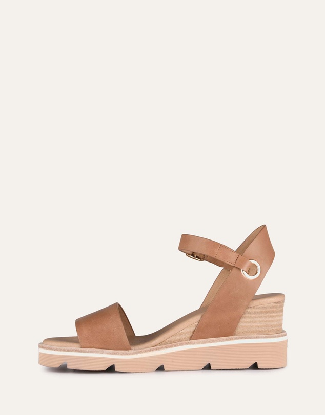 Jo Mercer - Katie Mid Heel Wedge Sandals