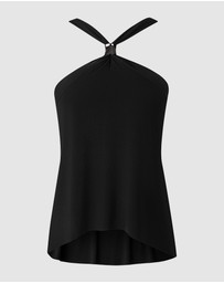 Magicsuit - Faye Floaty High Neck Hidden Underwire Tankini Top