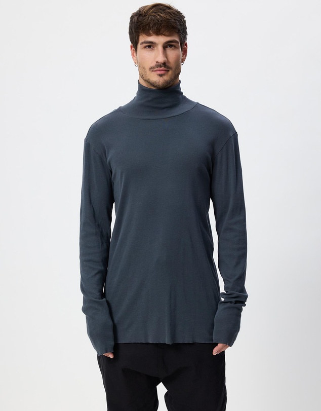 Surrounded By Ghosts - The Atacamite Slim Rib Knit Turtle Neck T-Shirt