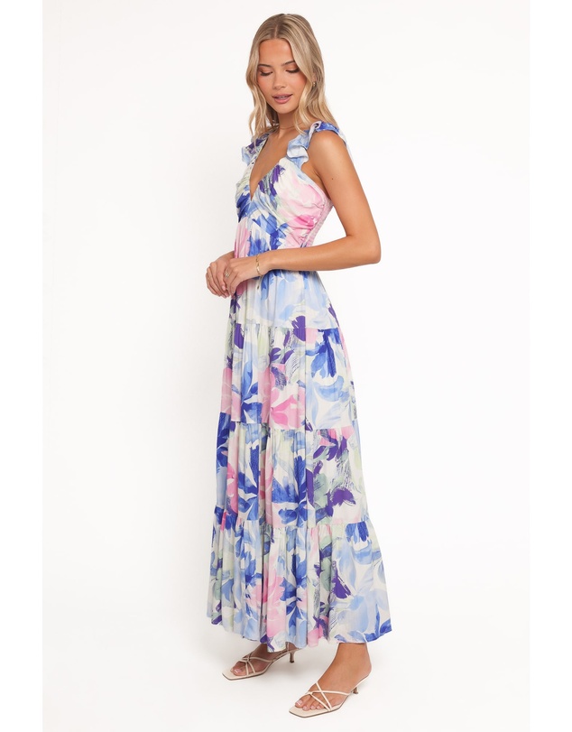 Petal & Pup - Matteah Maxi Dress - Blue Floral
