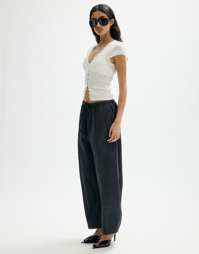 Minima Esenciales - Tain Cotton Barrel Pants