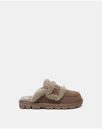 EVERAU - Australian Shepherd Ugg Rilee Cow Suede Upper House Shoes