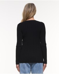 Soon Maternity - Mabel Crew Neck Cardigan