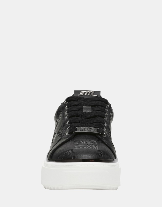 Steve Madden - On-Stage Black/Pewter Sneakers