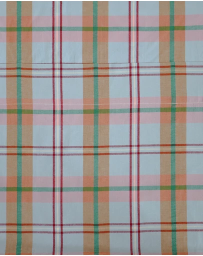 Mosey Me - Confetti Plaid Flat Sheet