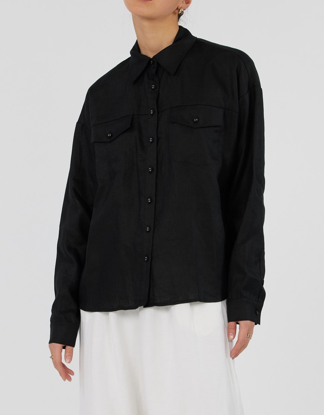 Amelius - Byron Linen Overshirt