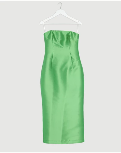 Revibe - Repaired Pasduchas Pippa Fitted Midi Dress - AU 8