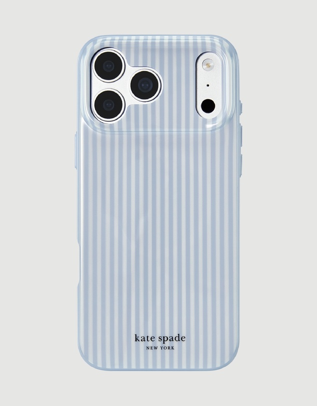 Kate Spade - Kate Spade Faux Stripe Dimond MagSafe Case for iPhone 18 Pro Max / 17 Pro Max