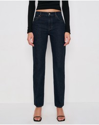 Reformation - Greer Mid Rise Straight Jeans