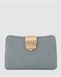 Olga Berg - Lindy Woven Clutch