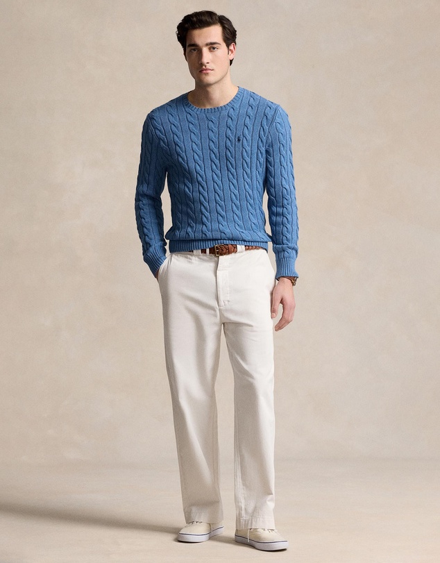 Polo Ralph Lauren - Driver Cable Knit Long Sleeve Sweater