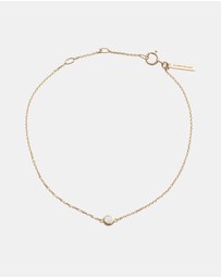 Kirstin Ash - Petite Birthstone Bracelet June Moonstone