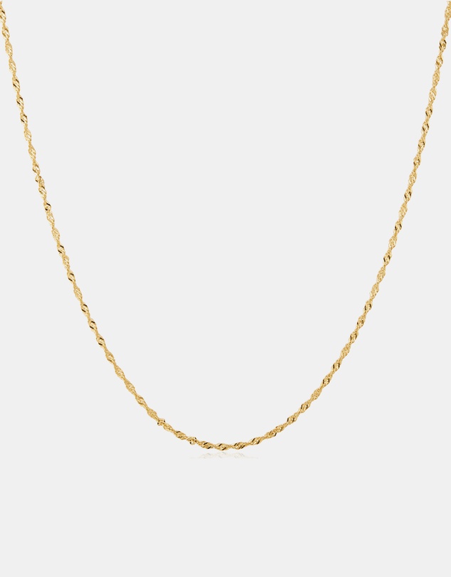 Ania Haie - Ania Haie Gold Twisted Chain Necklace