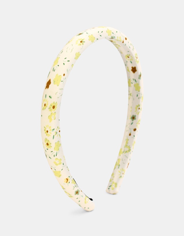 Morgan & Taylor - Holly Kids Spring Florals Headband in Peach Orange