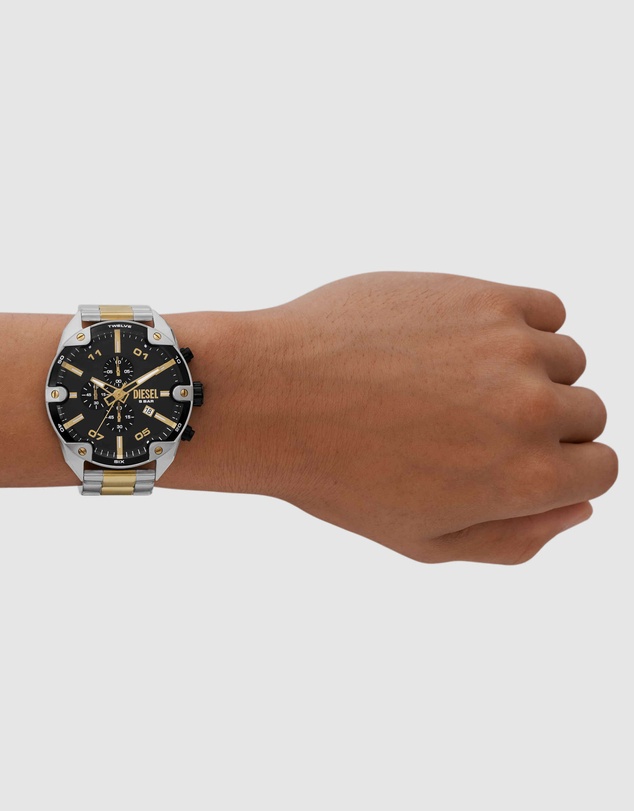 Diesel - Diesel Spiked Two Tone Watch DZ4627