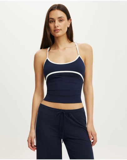 Cotton On Body Active - Ultra Soft Noughties Contrast Tank