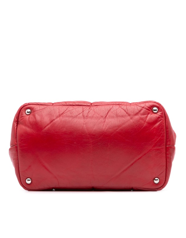 Pre-Loved by Azura Reborn - Pre-Loved prada Padded Leather Tote Structu Design