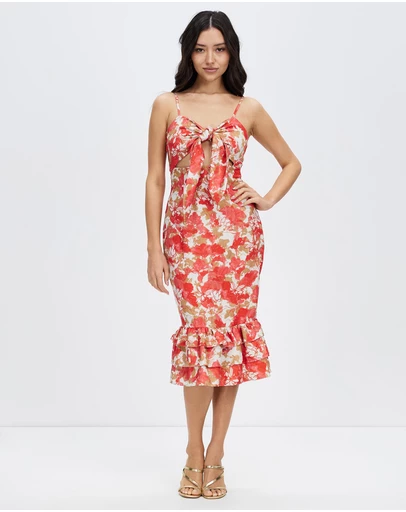 Honey and Beau - Venture Out Tie Dress