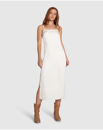 Belle & Bloom - Smoke and Mirror Midi Slip Dress