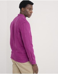 Seasalt - Seasalt Cornwall Purple Artist's Shirt