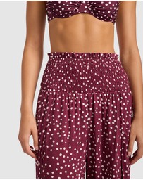 Seafolly - Dolce Dot Shirred Waist Pant