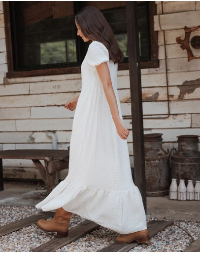 Petal & Pup - Hedley Maxi Dress - Ivory