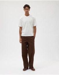 AERE - Relaxed Cotton Twill Pants