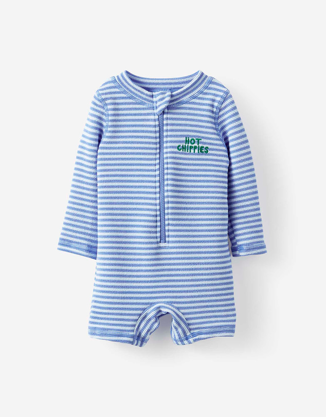 Cotton On Kids - Baby Long Sleeve All In One Swimsuit
