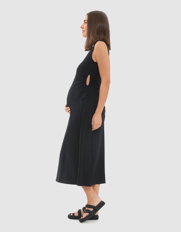 Ripe Maternity - Carol Rib A-line Dress