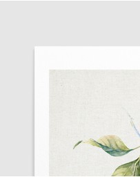 Olive et Oriel - Lemon on Linen III Art Print