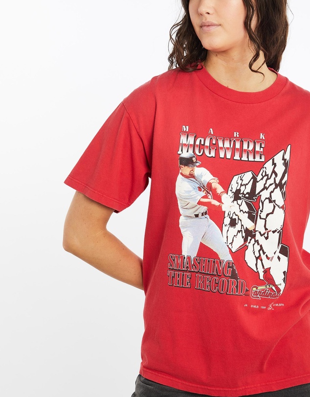 Vintage by The Real Deal - Pre Loved - Vintage 1998 Mark Mcgwire MLB St. Louis Cardinals Tee