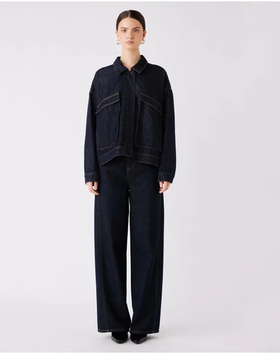 Esmaee - Central Denim Jacket