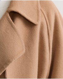 Oxford - Daisy Wool Crop Trench Jacket