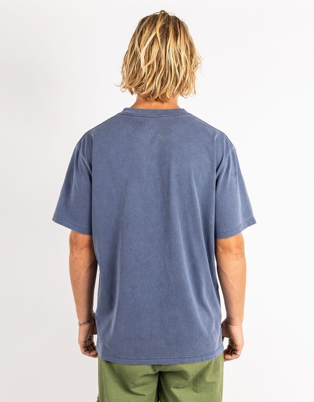 Skwosh - Bloody Ripper Slang Tee In Navy