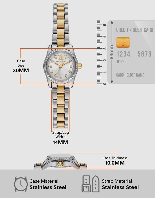 Michael Kors - Lexington Multicolour Analogue Watch