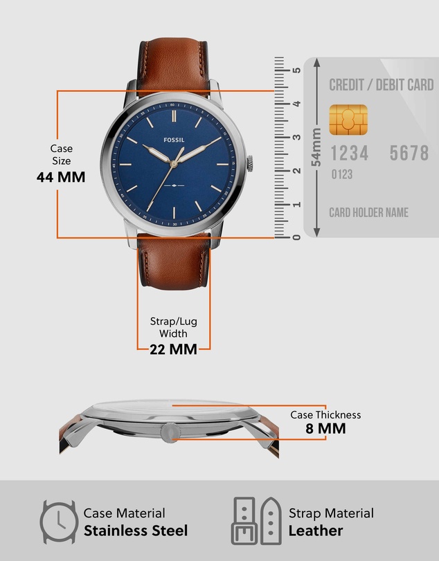 Fossil - The Minimalist Men's Analogue Watch
