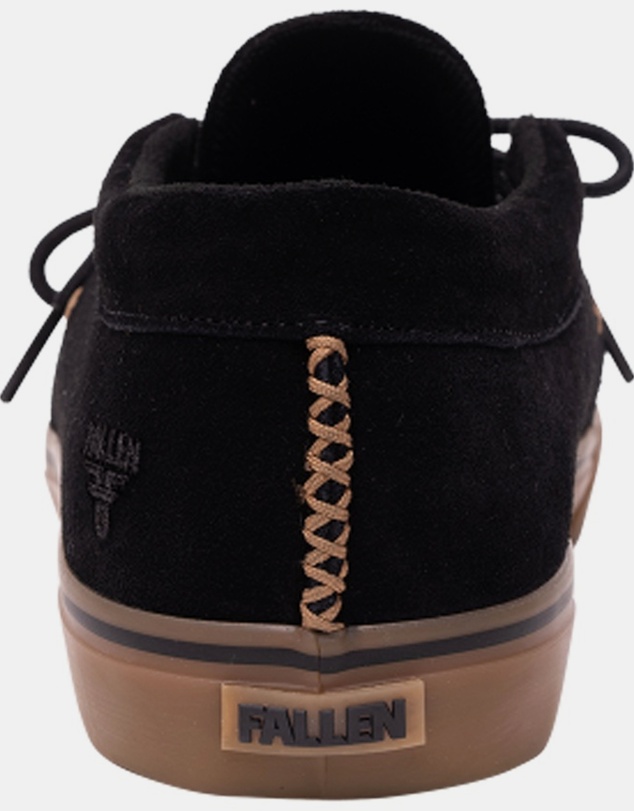 Fallen Footwear - Apache Shoes Black