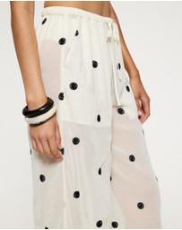 Lover - Elka Polka Dot Sheer Pants