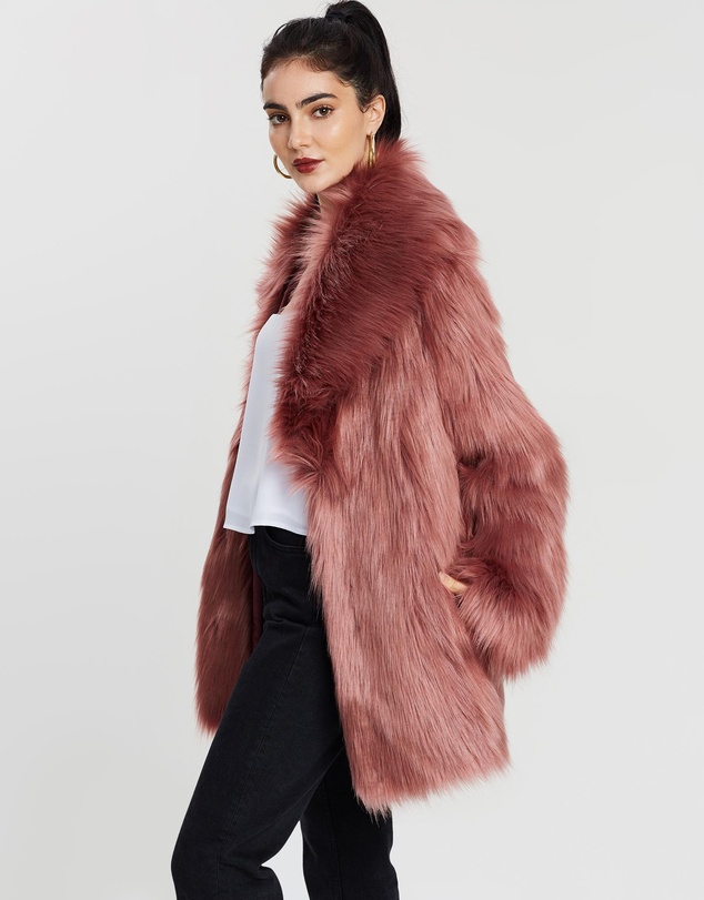 Unreal Fur - Premium Rose Jacket
