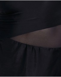 Miraclesuit Swimwear  - Network Alina Asymmetric Tummy Control Swimdress