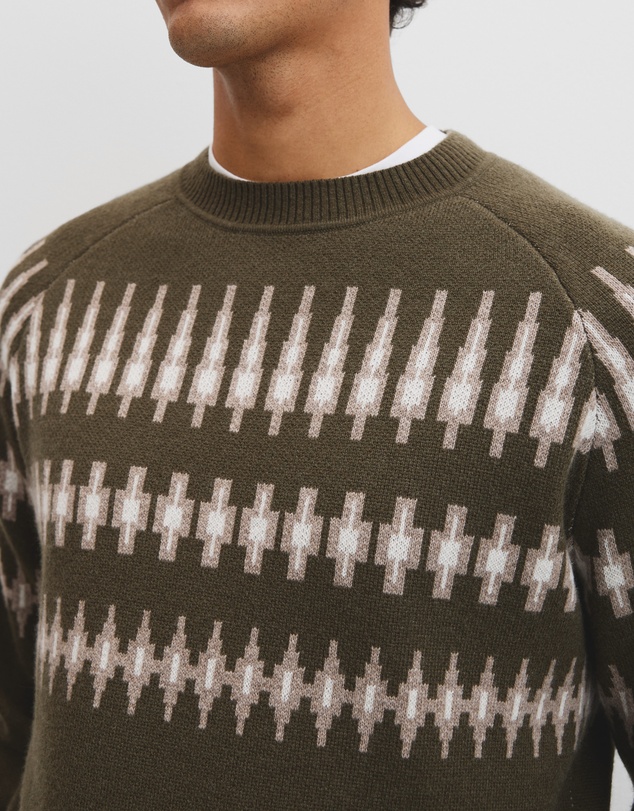 Country Road - Wool Fair Isle Knit