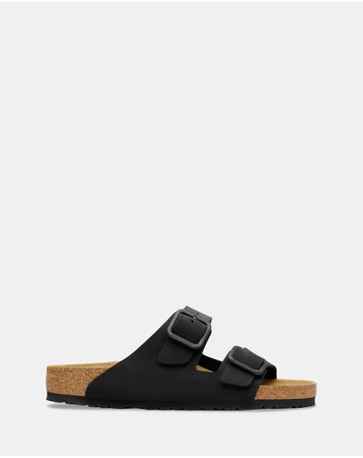 Birkenstock - Arizona Wire Buckle Nubuck Leather Regular - Unisex