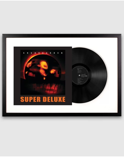 iWorld - Framed Soundgarden Superunknown - Double Vinyl Album Art