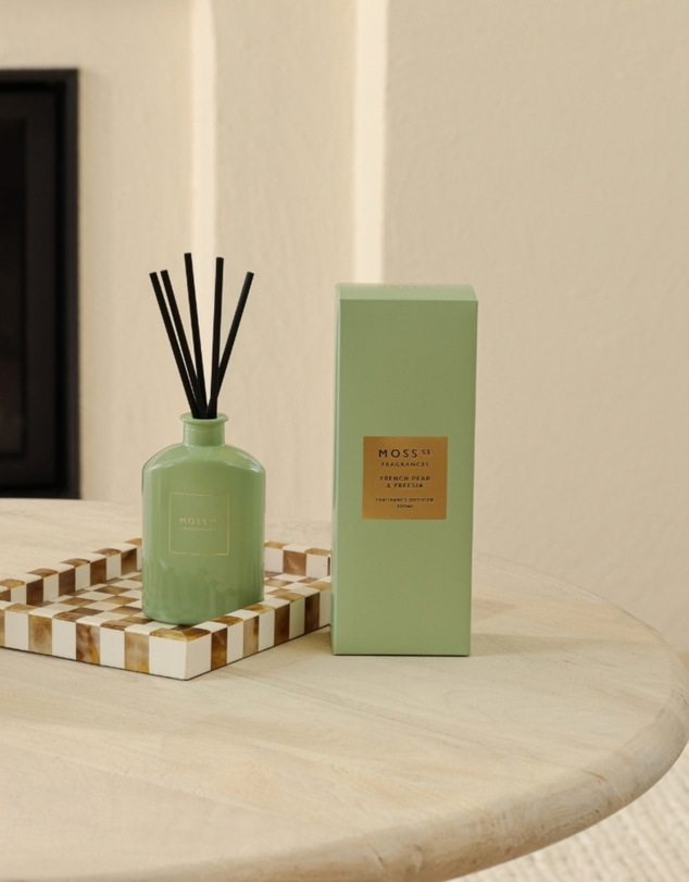 Moss St Fragrances - French Pear & Freesia Fragrance Diffuser 300ml