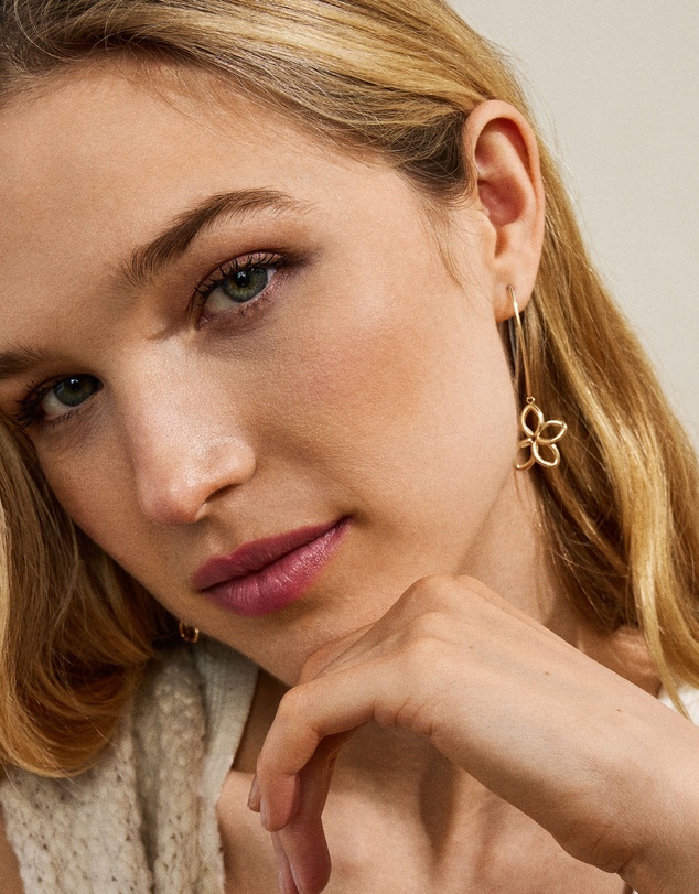 Skagen - Moderne Ikon Gold Earring