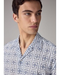 NEXT - Broderie Short Sleeve Shirt