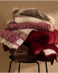 Country Road - Marlon Cotton Sherpa Throw