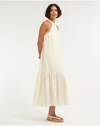 Amelius - Frankie Tie Neck Maxi Dress